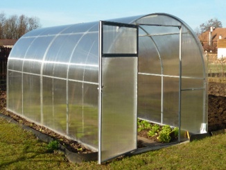 Obloukové skleníky s jeklovou konstrukcí – Fasty (6mm) 2x3m polykarbonát 6 mm, 3,0 x 2,0 m