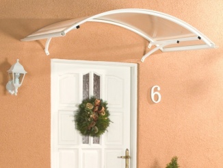 Obloukové stříšky – ARCO 160/90 hnedá LG678