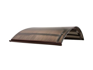 Obloukové stříšky – Savespot Ellis 158 x 90 hnedá / bronz