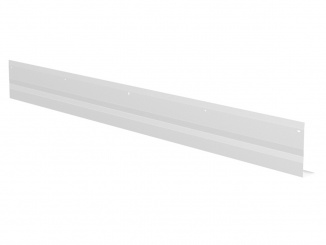 Odkvapové – Odkapní pás PP 150 mm bílá lesk