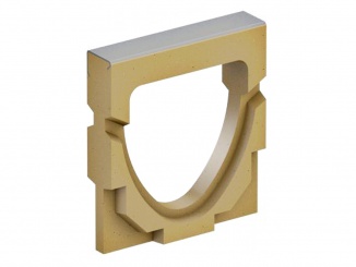 Odvodnění – ACO MultiDrain - adaptér pro změnu toku V150 nerezová ocel, 0.