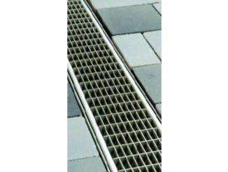 Odvodnění – ACO MultiDrain V100 - Mřížkový rošt Q pozink, zátěž. třída B 125 kN mřížka, pozink, B125