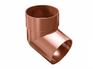 Odvodnění – Aqua plastové odkvapové koleno výtokové červená 110 mm 67,5°