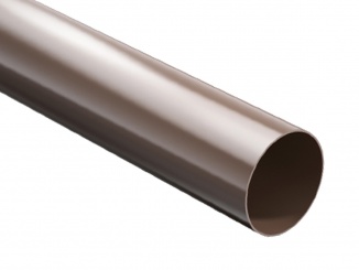 Odvodnění – Aqua plastový odkvapový zvod 63 x 3000 mm hnedý