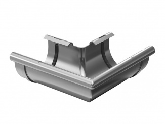 Odvodnění – Aqua roh pvc žľabu vonkajší 150 mm antracit