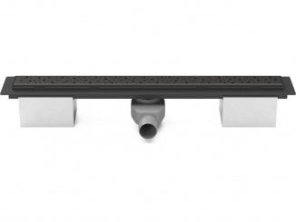 Odvodnění – Chuděj LZB 50 360° Black 650 mm, Drops, K3