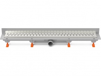 Odvodnění – Chuděj LZB/N 40 (ke stěně) 850 mm, Medium, matný, K3