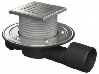 Odvodnění – Chuděj Neptun PVP 50/75 (univerzální, průběžná) 125 x 125 mm, plast, Gate, K3, ano