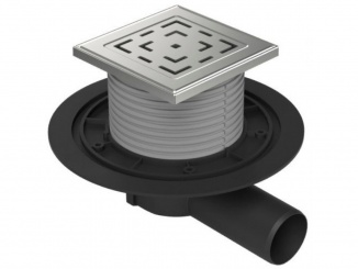 Odvodnění – Chuděj PVBU 50 (univerzální) 125 x 125 mm, plast, Labyrinth, K3, ne