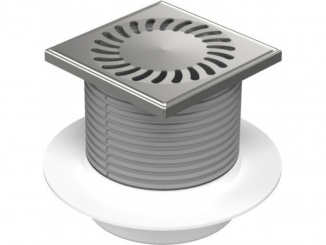 Odvodnění – Chuděj PVS 50 L2 125 x 125 mm, plast, Sun, K3