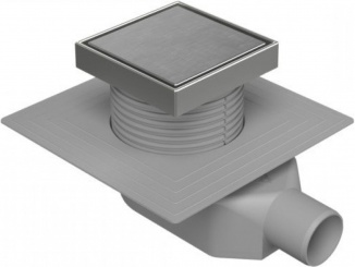 Odvodnění – Chuděj SS 50 125 x 125 mm, ocel, Steel, K3