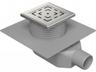 Odvodnění – Chuděj SS 50 125 x 125 mm, plast, Labyrinth, K3