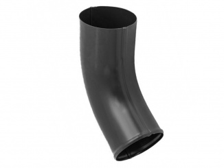 Odvodnění – Gutta barevné okapové koleno RAL 9005 | čierna, 60°, Ø 100 mm