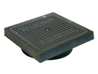 Odvodnění – Hermelock Manhole Cover L 55 mm, 315 mm, B125