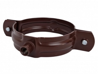 Odvodnění – Lakovaná objímka zvodu 100 mm RAL 8017 hnedá