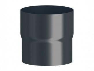 Odvodnění – Lakovaná spojka zvodu 80 mm RAL 7016 antracit