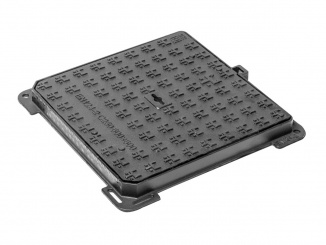 Odvodnění – liatinový poklop 300 x 300 mm 35 mm C250