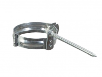 Odvodnění – objímka FeZn stříbrná 80 mm