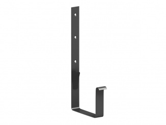 Odvodnění – Square okapový hák žlabu 120 mm antracit
