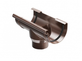 Odvodnenie – Aqua kotlík pvc 125/90 mm hnedá
