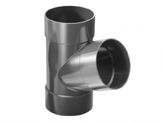 Odvodnenie – Aqua napojenie zvodu pvc antracit 110 mm 67,5°