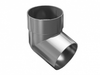 Odvodnenie – Aqua plastové odkvapové koleno výtokové antracit 63 mm 67,5°
