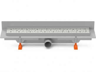 Odvodnenie – Chuděj LZB 40 (ke stěně) 450 mm, Drops, lesklý, K3
