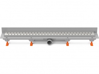 Odvodnenie – Chuděj LZB 40 (ke stěně) 650 mm, Medium, matný, K3
