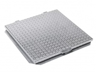 Odvodnenie – Easy DA strieborná 400 x 400 mm