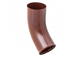 Odvodnenie – Gutta barevné okapové koleno RAL 3009 | tmavo červená, 60°, Ø 90 mm