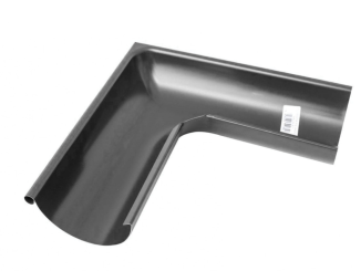 Odvodnenie – Gutta barevný roh žlabu vnější 150 mm, RAL 7016 | antracitová, 90°