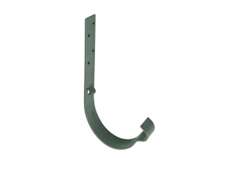 Odvodnenie – Gutta barevný žlabový hák 125 mm x 160 mm, RAL 6020 | zelená