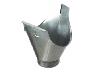 Odvodnenie – kotlík zvodu FeZn strieborná 100 mm 333 mm