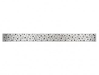 Odvodnenie – Nerezová mřížka Chuděj 450 mm, Square, matný