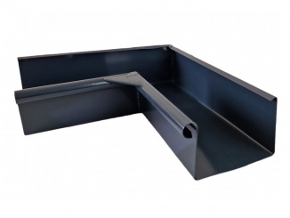 Odvodnenie – Roh žlabu vnitřní 120 mm antracit