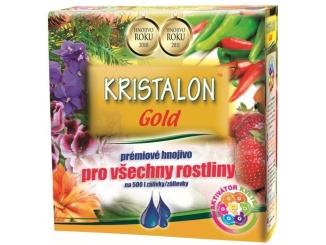 Okrasná zahrada – AGRO CS Prémiové hnojivo Kristalon - Gold 0,5 kg