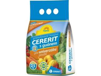 Okrasná zahrada – Forestina Granulované hnojivo CERERIT s guánem univerzální 2,5 kg
