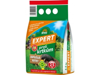 Okrasná zahrada – Forestina Hnojivo trávníkové - Expert proti krtkům 2,5 kg