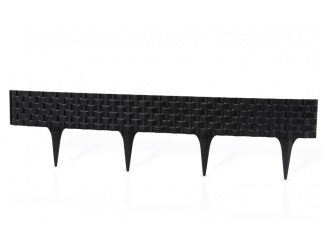 Palisádok – Covergarden Rattan 9,5 cm x 2,4 m černá | 1 ks