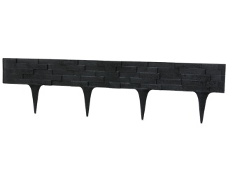 Palisádok – Covergarden Stone 9,5 cm x 2,37 m černá