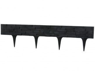 Palisády – Covergarden Stone 9,5 cm x 2,37 m černá