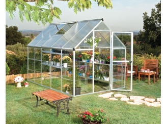 Palram üvegházak – Hybrid 6x12 polykarbonátový 3,65x1,85 m 701782