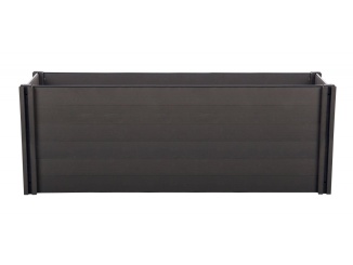 Pěstitelské potřeby – G21 Vyvýšený záhon Crop 183 x 68 x 80, WPC, Eben