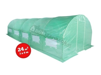Pěstování – VespaGarden Zahradní fóliovník 3x8m - zelený