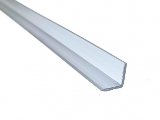 Plexisklo (PMMA) – Plexi Tyč tvaru L 10x10x1,2 Délka: 2000, Hmotnost: 0.05