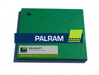 Plné desky Palram – PVC Palight Color Penená PVC doska Palight Hrúbka: 3, Farba: zelená, Kód farby: ST-80, Šírka: 1220, Dĺžka: 2440, Hmotnosť: 6.3