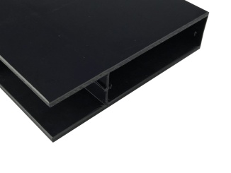 Plné desky – Paneltim Lightweight 1200 mm x 1000 mm, černá, 20 mm