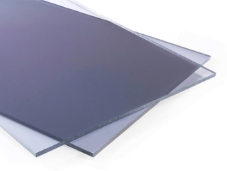 Plné desky – Plná polykarbonátová deska s UV Arla Plast 6000 mm x 2100 mm, šedá, 8 mm