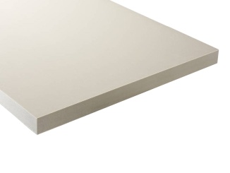 Plné desky Röchling – Röchling Deska z blokového kopolymeru polypropylenu PP-C UV 1900 mm x 1500 mm, RAL 7032 - šedá, 3 mm