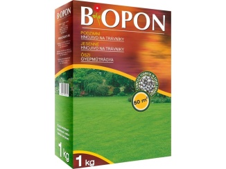 Pochozí povrchy – Bros Podzimní hnojivo na trávníky Biopon - 1 kg